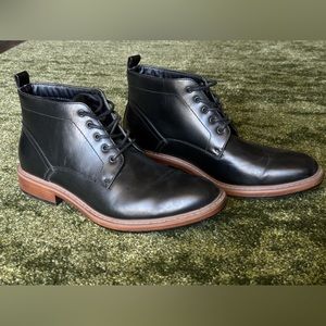 NEW Men's Perry Ellis Portfolio Black Dress Shoes Size 11